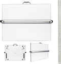 Portable Drafting Board, 23"X31" Professional Architecture Drafting Board, Tabletop Drawing Board with Ruler & Parallel Bar, Drafting Tools for Architects, Artists, Engineers, and Designers