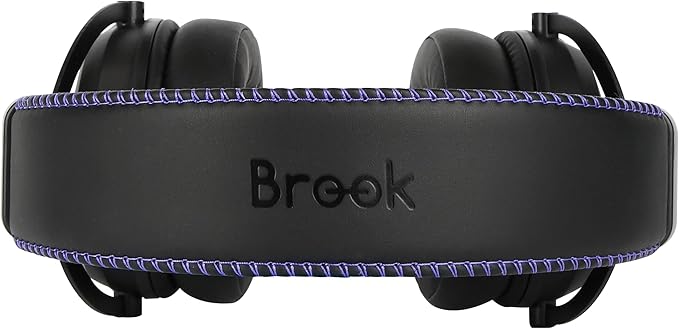 Brook 2.4GHz Wireless Headset - Cross-Platform Wireless Gaming Headset for PS5, PS4, PC, Mac, Android, and NS, Low Latency (with Extra Earpads)