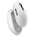 MAMBASNAKE Attack Shark G3 Wireless Gaming Mouse with Tri Mode Wired/2.4Ghz/BT,59g Ultra-Lightweight,25000 DPI,1000 Polling,PixArt PAW3311 Sensor,500mAh Long Battery,Programmable for PC Gamer(White)