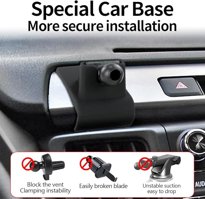 Car Magnetic Phone Mount for Toyota RAV4 2013 2014 2015 2016 2017 2018 Auto Interior Accessories Best Cellphone Holder Fast 15W Wireless Charger Cell Phones Charging Screen Stand Accessory