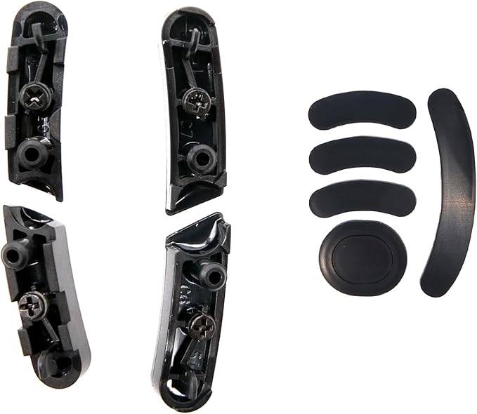 New Side Button Side Key Cover (G4 G5 C6 C7) with Mouse Feet Replacement for Logitech G Pro Wireless Gaming Mouse