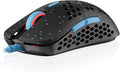 HK GAMING Mira S Ultra Lightweight Honeycomb Shell Wired RGB Gaming Mouse - Up to 12 000 cpi | 6 Buttons - 61g Only (Mira-S, Blue Phantom)