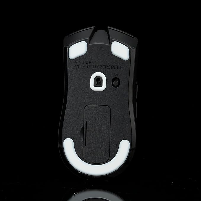 V2 Mouse feet for Razer Viper V3 | Smooth Glide | Rounded Edges | Anti-Dust | Pro Gamer Approved - 0.7mm Pure PTFE Gaming Upgrade Skates (2-Pack)