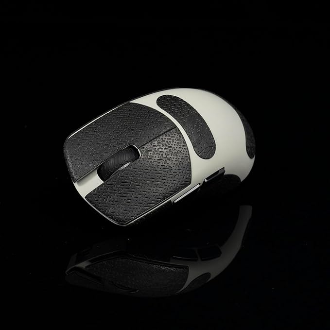 Grip Tape for Lamzu Maya X - Anti-Slip,Enhanced Control, Sweat Resistance,Improves FPS Gaming Grip & Mouse Protection [Pre-Cut] Black 0.5mm