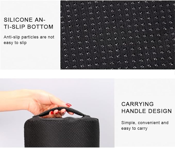 Ochine Non-Slip Foot Rest for Under Desk at Work, Under Desk Footrest Ergonomic Memory Foam Foot Stool Pillow Cushion Home Office Foot Stool for Work, Gaming, Computer, Office Cubicle and Home