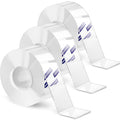 ZMUAXUAN Clear Double Sided Adhesive Mounting Tape Heavy Duty Removable,Strong Picture Hanging Strips Wall Hangers,Sticky Tack Gel Putty Glue for Poster,Photo,Mirror,Carpet(9.85 Ft-3 Pack)