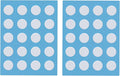 PWNAGE SmoothGlide Universal Dot PTFE Rounded Replacement Mouse Skates Feet for All Mice, Ultra-Smooth and Durable, 3M Adhesive, Gaming Mouse 40 Pieces Round Dots White DIY