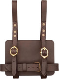 Lord of Battles Adventurer's Book or Diary Holder Handcrafted from Genuine Leather 11 x 8 Inch (Brown)
