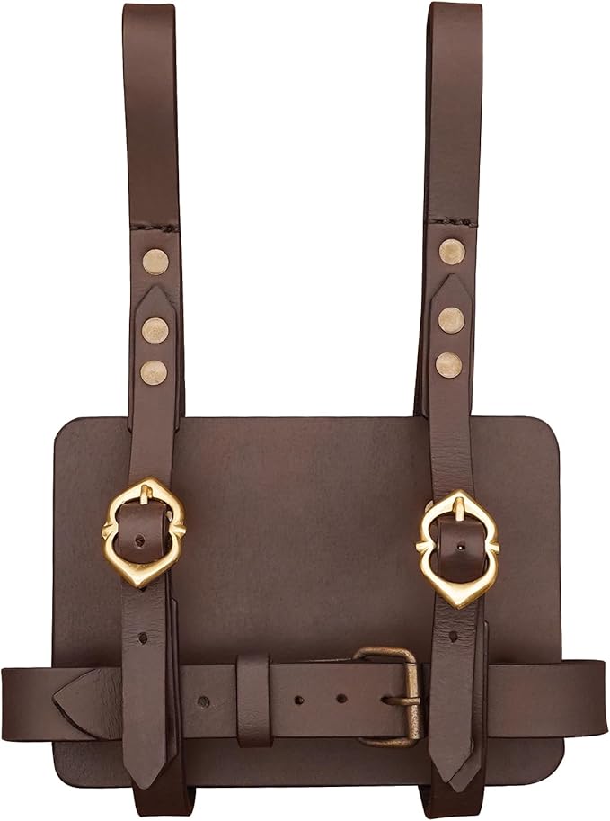 Lord of Battles Adventurer's Book or Diary Holder Handcrafted from Genuine Leather 11 x 8 Inch (Brown)