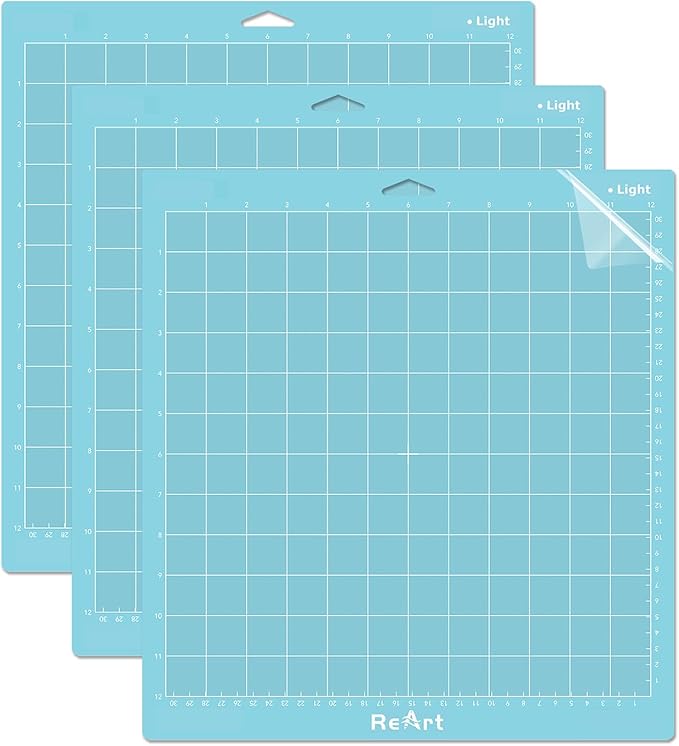 ReArt Light Grip Cutting Mat 12x12 inch 3 Pack