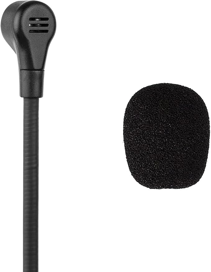 weishan HS60 Pro Mic Replacement for Corsair HS50, HS60, HS70 Gaming Headset Detachable Microphone Gaming Headset on PS5, PS4, PC, Xbox, Noise Cancelling 3.5mm Black