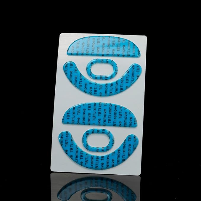 V2 Mouse feet for VGN VXE R1 | Smooth Glide | Rounded Edges | Anti-Dust | Pro Gamer Approved - 0.7mm Pure PTFE Gaming Upgrade Skates (2-Pack)