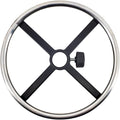 Generic Rotating Footrest Ring for Office Chairs, Spare Parts Made of Stainless Steel, Circle for Office Desk Chair, 35cm