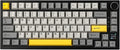 EPOMAKER Ajazz AK820 Pro 75% Wireless Mechanical Keyboard with TFT Smart Display&Knob, Gasket-Mounted Gaming Keyboard, BT/2.4GHz/USB-C Wired (Grey, Gift Switch)