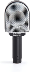 Superlux PRA628MKII Professional Dynamic Instrument Microphone, Wired Super-Cardioid Mic for Guitar/Bass Amps & Live Sound. Recording for Studio and Live Performance, Road-Ready with Clamp & Bag