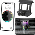 Car Magnetic Phone Mount for Audi Q5 SQ5 2018 2019 2020 2021 2022 2023 2024 Auto Interior Accessories Best Cellphone Holder Fast 15W Wireless Charger Cell Phones Charging Screen Stand Accessory