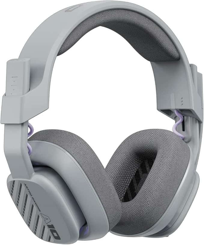 Astro A10 Gaming Gen 2 Wired Headset with flip-to-Mute Microphone for PC/Mac, PS4/5, Xbox - Grey (Renewed)
