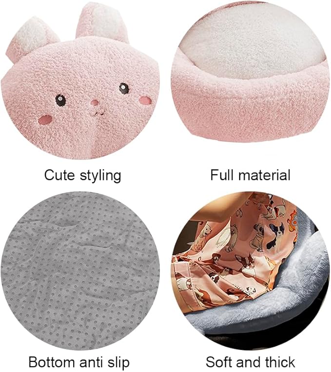 Cartoon Back Seat Cushion Office Chair Nest Seat Cushion Indoor Outdoor Chair Pad Tufted Sitting Cushion Seat Support Relieves Garden Sofa Armchair Wheelchair Back Chair Cushion