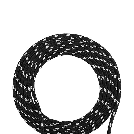 Richer-R 2.2 Meters USB Mouse Lines Wire Mice Cable Replacement Part Repair Accessory for Steelseries kana Mouse(Black+White)