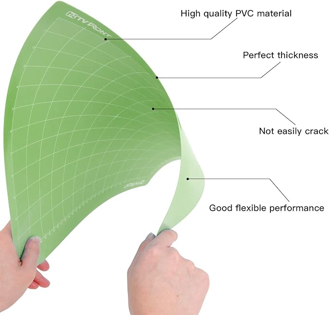 HTVRONT Cutting Mat, 6 Pcs Cutting Mat 12x12(Standard, Light, Strong, FabricGrip) Compatible with Cricut Maker 3/Maker 4/Maker/Explore 3/4/Air 2/One, Variety Adhesive Sticky Cutting Mats Accessories