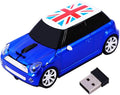Jinfili Cool Style Car Wireless Mouse Ergonomic USB Gaming Mice for Desktop Laptop PC Notebook