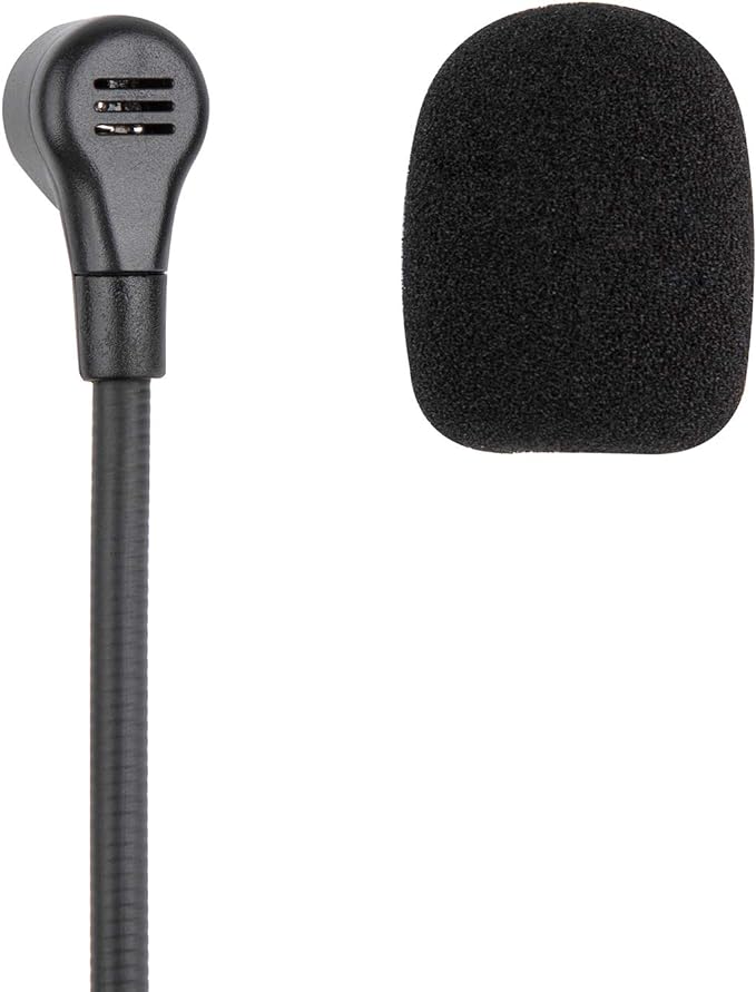 Game Mic Replacement for Kingston HyperX Cloud Alpha Gaming Headset, 3.5mm Headphone Microphone Boom