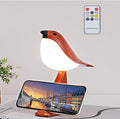 Small Bird Desk Lamp, Remote Rechargeable Cordless Table Lamp with 3 Color Temperatures, Remote Control & Touch Sensor, Multi-Function Battery Operated Bird Light for Bedroom, Kids, 1 Pack
