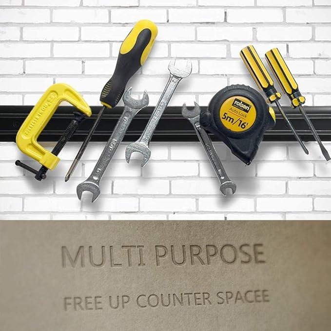  Magnetic Knife Holder,15 Inch Magnetic Knife Storage Strip,Knife Bar Block Magnet,Kitchen Utensil Holder,Tool Holder,Multipurpose Magnetic Knife Rack