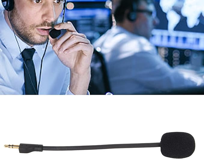 Diyeeni Replacement Game Mic for G PRO and G PRO X, Detachable Microphone Boom, PC Gaming Headsets Mic with 3.5mm Jack, Reduces Noise
