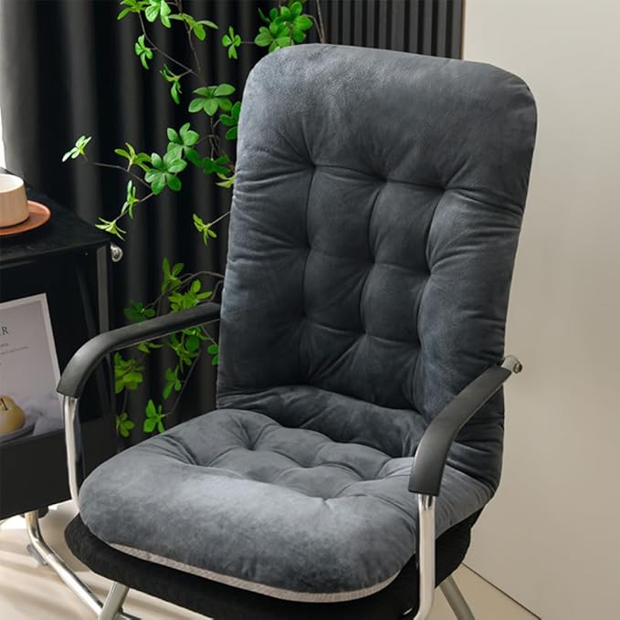 Office Chair Cushion Plush Seat Pad with Back Support Desk Cushions for Gamer Chair Recliner Rocking Chair
