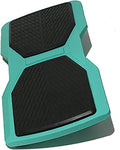 We're it Under Desk Ergonomic Footrest - Dual-Function Balance Board for Office Chairs, Anti-Fatigue Foot Support, 27"x12", Aqua Green