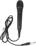 Chliste Singing Machine Unidirectional Dynamic Microphone with 5 Ft. Cord