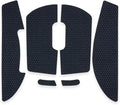 HUYUN Mouse Side Panels/Anti Sweat Paste Grip Tape Replacement for Logit G Pro X Superlight Second Gen Wireless Gaming Mouse (Black)