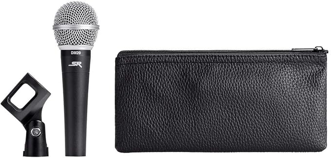 Monoprice Stage Right Series Dynamic Handheld Vocal Microphone (625906), Black