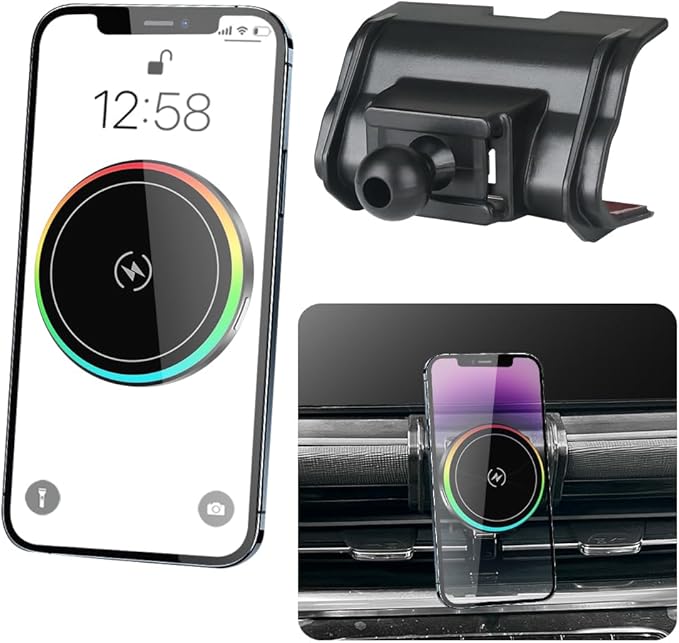 Car Magnetic Phone Mount for Buick Envista 2024 2025 2026 Auto Interior Accessories Best Cellphone Holder Fast 15W Wireless Charger Cell Phones Charging Screen Stand Vehicle Accessory