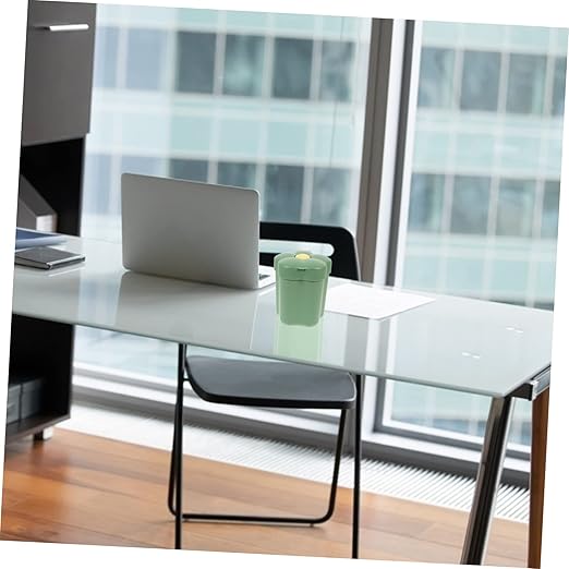 COHEALI Slim Desktop Trash Can Small Office Desk Bin Decorative Cartoon Shaped Wastebasket for Kitchen Bedroom