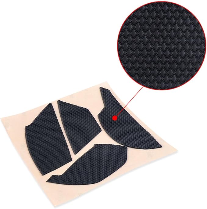 Mouse Side Grips Sweat Resistant Pads/Anti Sweat Paste Grip Tape Compatible for Razer Basilisk X Hyperspeed Basilisk Ultimate Basilisk V2 Gaming Mouse