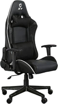 Gaming Chair,Video Game Chair with Massage Lumbar Support, Ergonomic Computer Chair Height Adjustable with Swivel Seat and Headrest