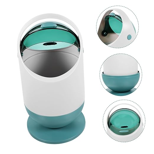 Trash Can Desktop Wastebasket for Versatile Slim Garbage Bin for Bathroom and Countertop Creative Portable Trash Container