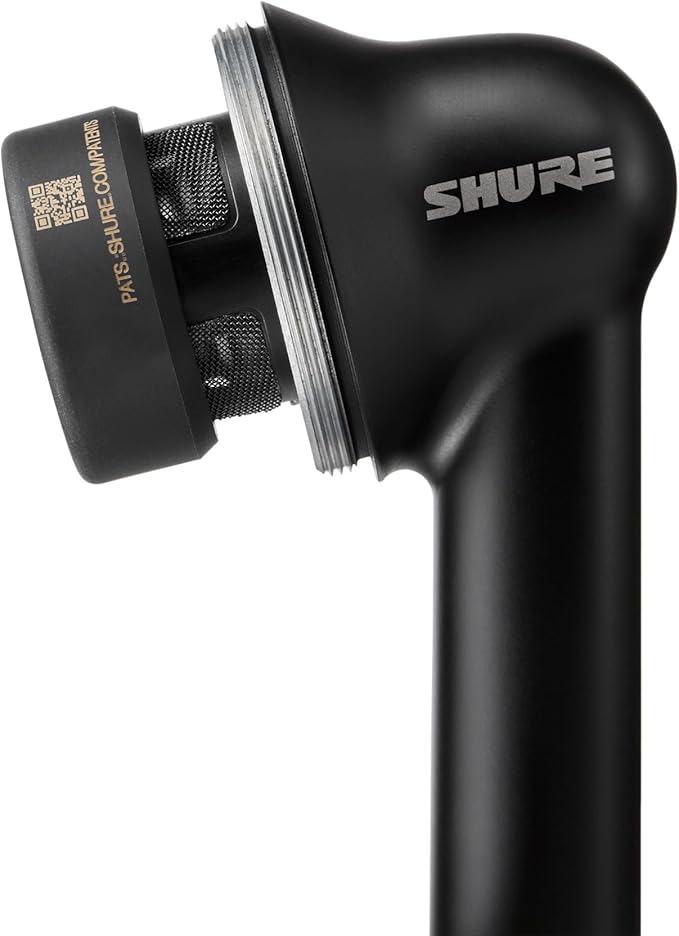 Shure Nexadyne 6 Tom/Snare Drum Microphone with Revonic Technology - Supercardioid Dynamic Mic for Pro Performance, Enhanced Isolation & Noise Reduction, Dual-Engine Transducers, Three Pack (NXN6-3PK)