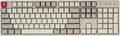 Keychron C2 Full Size Hot-swappable Wired Mechanical Keyboard Compatible with Mac, Keychron Red Switch, 104 Keys ABS Retro Color Keycaps Gaming Keyboard for Windows, USB-C Type-C Braid Cable