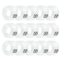 Ykimok 15 Rolls Transparent Clear Tape Refills for Dispenser, Sturdy Tape(Not Easily Tear), 0.7 Inch, 27.3 Yard, Perfect for Office, Home, School