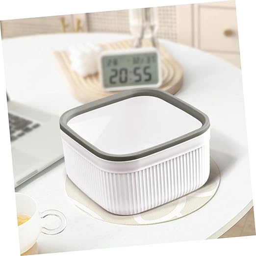 GLEAVI 2pcs Mini Trash Can for Desk Compact Waste Bin Slim Design for Office Kitchen and Bedroom Use Lightweight Portable Desktop Organizer Stylish