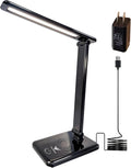 Battery lamp, Battery Operated Desk lamp, Rechargeable Desk lamp, Battery Operated lamp Black, Lithium Battery 2000MAH,Battery Powered Desk lamp，Battery Powered Work Light Study Table lamp