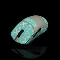 Grip Tape for Lamzu Maya X - Anti-Slip,Enhanced Control, Sweat Resistance,Improves FPS Gaming Grip & Mouse Protection [Pre-Cut] Printsteam Cyan 0.5mm