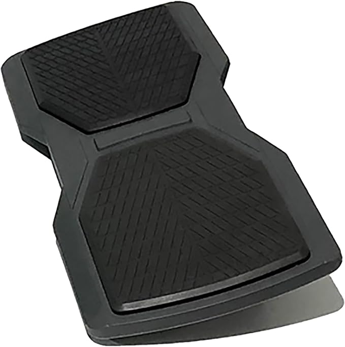 We're it Under Desk Ergonomic Footrest - Dual-Function Balance Board for Office Chairs, Anti-Fatigue Foot Support, 27"x12", Grey