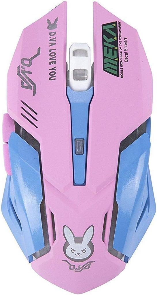 OW Mouse Breathing LED Backlit Gaming Mouse Genji Reaper Wired USB Computer Mouse for PC& Mac E-Sports Gamers