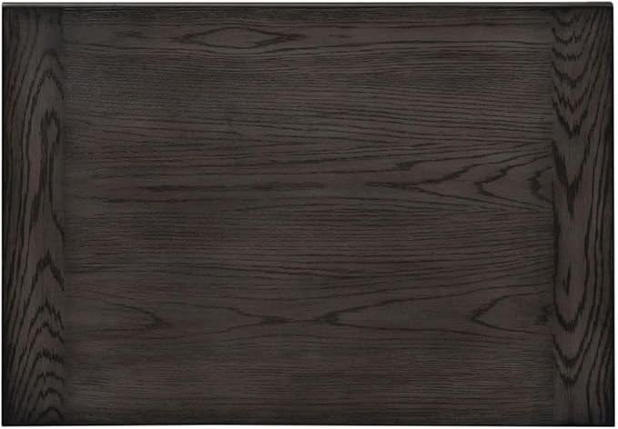 Liberty Furniture Allyson Park 2 Piece Set Lateral File Cabinet with Hutch Cottage Home Office Storage - Wirebrushed White w/Charcoal Tops Oak Wood