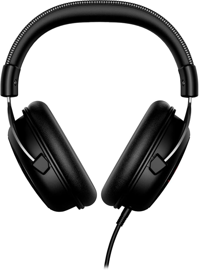 HyperX Cloud II Gaming Headset - 7.1 Surround Sound - Memory Foam Ear Pads - Durable Aluminum Frame - Works with PC, Xbox, PS4 - Gun Metal (Renewed)