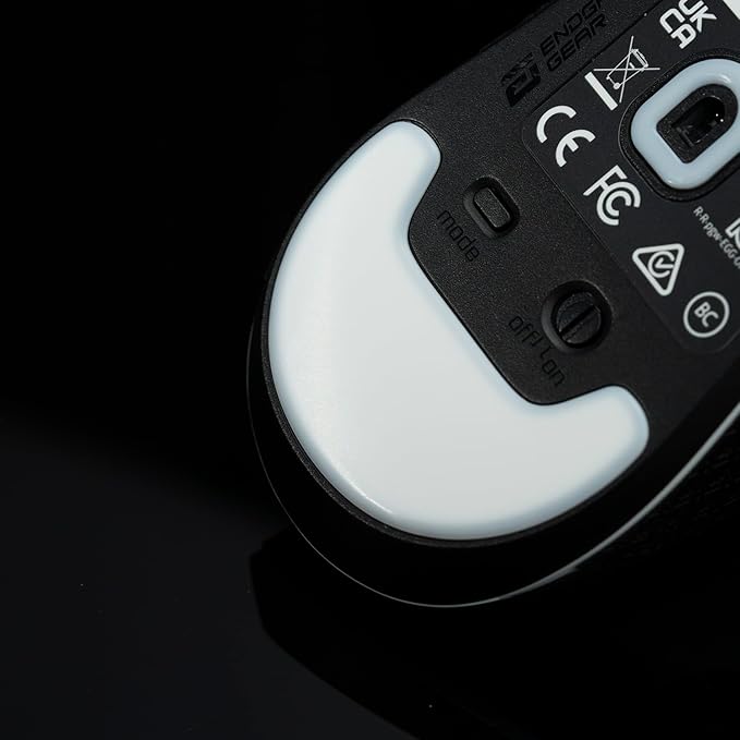 V2 Mouse feet for Endgame OP1WE | Smooth Glide | Rounded Edges | Anti-Dust | Pro Gamer Approved - 0.7mm Pure PTFE Gaming Upgrade Skates (2-Pack)